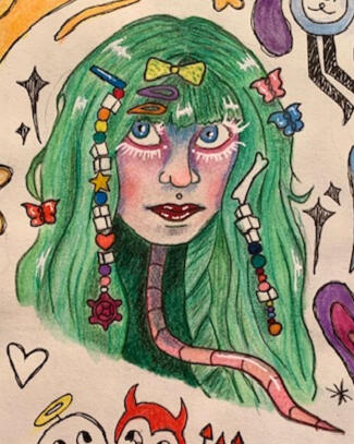 worm girl